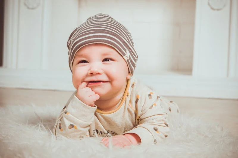 smiling baby